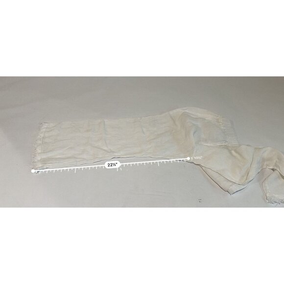 Mahina Hawaii Drawstring Pants in White - Picture 3 of 5